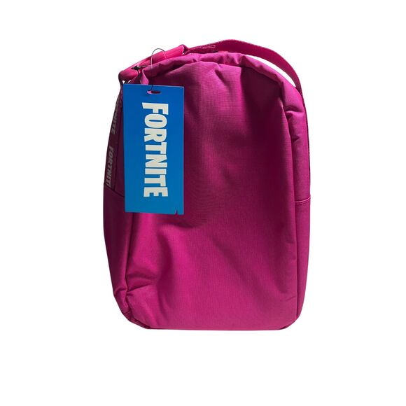 Fortnite Pink Bear Lunch Bag - Insulated Kids Lunch Box - Picture 3 of 12